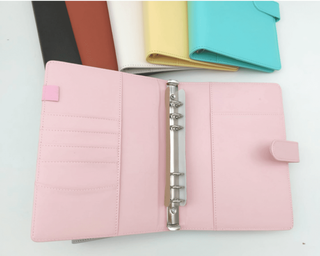 MacaronBinders_5 Binders : Macaron Budget Binders