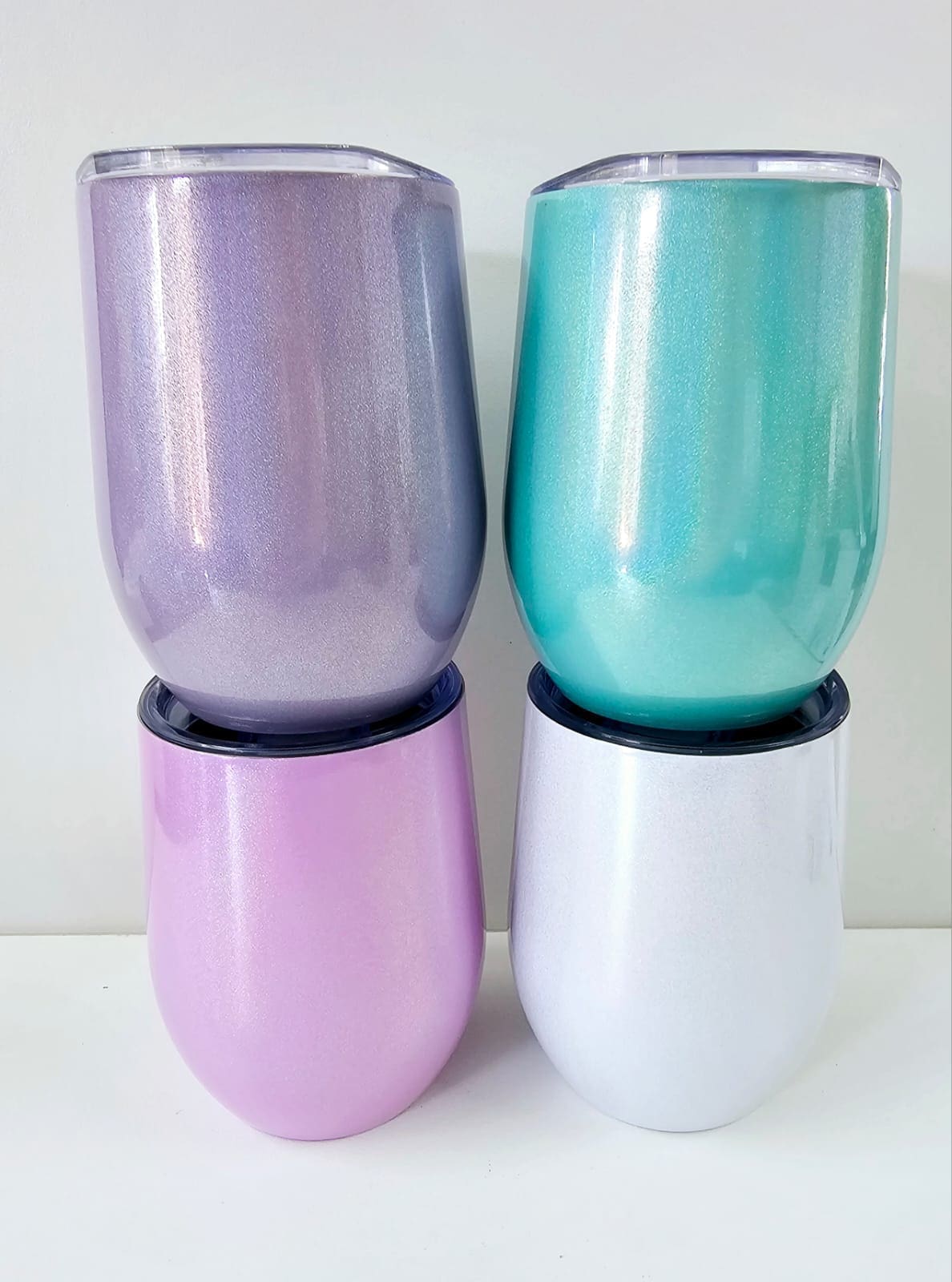 12oz Shimmer Wine All Sublimation Blanks : 12oz Wine Shimmer Tumblers
