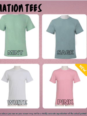 Unisex T-Shirts Main Sublimation Blanks : Unisex Crew Cut Polyester Tshirts (Small to 2XL)