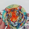 Coaster_Tiger Sublimation Blanks : PU Leather Coasters