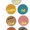 Coasters2 Sublimation Blanks : PU Leather Coasters