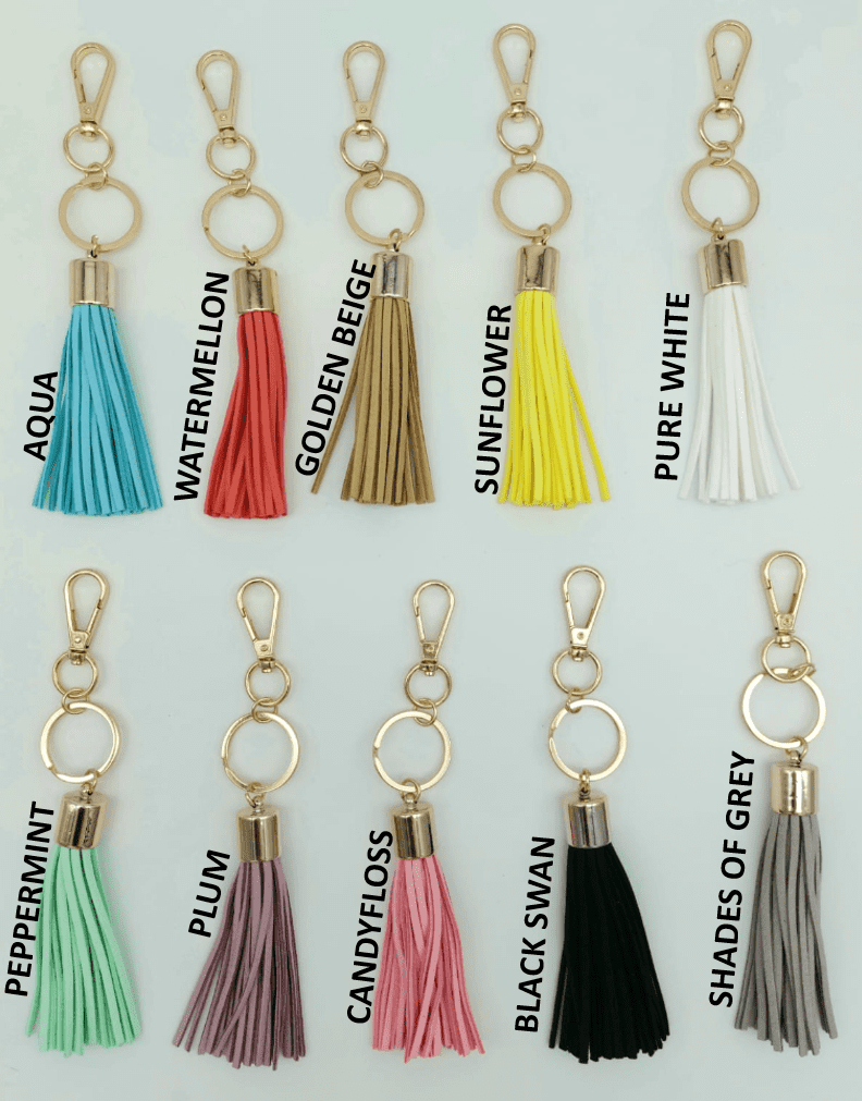 LargeTassels_All Sublimation Blanks : Long Tassels 18cm