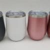 12ozWineAll Engraving/Vinyl Blanks : 12oz Silver Rimmed Powder Coated Tumblers