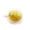 7 Christmas Sublimation : 8cm Transparent Tinsel Baubles