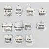 MDF KeychainsnNames Sublimation Blanks : Various Shaped MDF Keyrings (end of range)