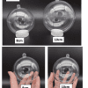 Plastic_Baubles Christmas Blanks : Clear Plastic Baubles