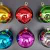 SolidBaubels_2 Christmas Sublimation : 8cm Glossy Solid Baubles