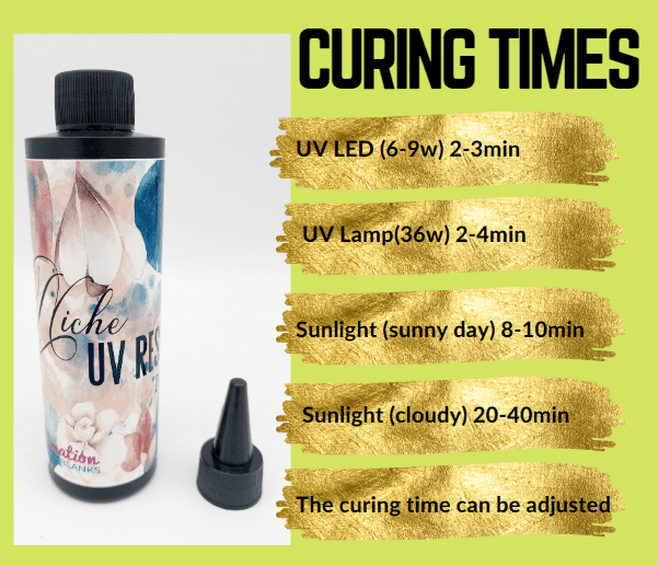 UV Resin CuringTIme Art & Crafts : UV Resin (200g, 500g, 1kg)