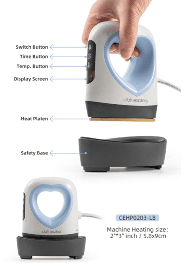 Arts & Crafts : Craft Express Mini Heat Iron Package Deal