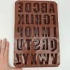 Silicone Moulds : Chunky Alpha Mould (CODE CHUNK_1)