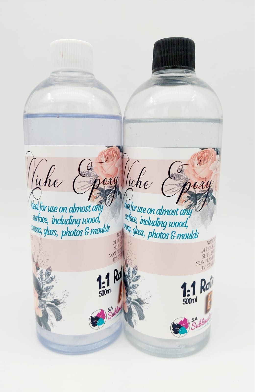 Epoxy1to1_1 Resin Supplies : Niche Epoxy 1:1 1l (500ml per part)