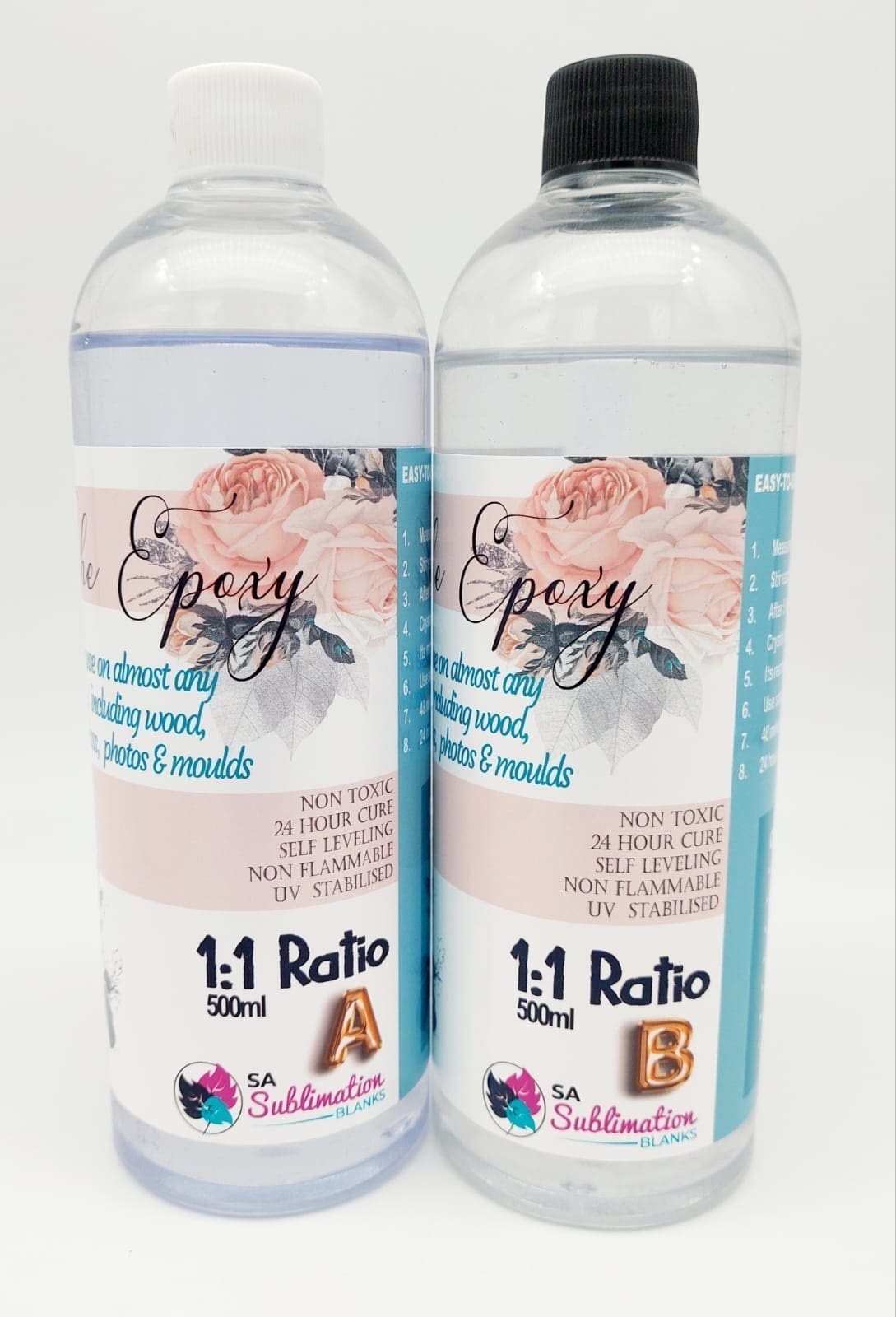 Epoxy1to1_2 Resin Supplies : Niche Epoxy 1:1 1l (500ml per part)