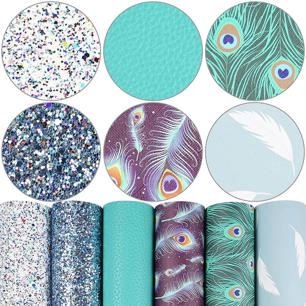 Feather4 Faux Leather : 6 Piece Feather Deluxe (FL22)