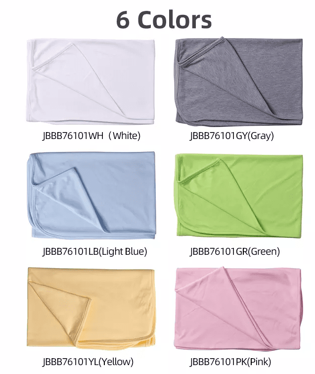 MilestoneBlankets_5 Sublimation Blanks : Baby Receiving Blankets