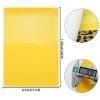 Faux Leather : 6 Piece Yellow Daisy Leopard  Series (FL14)