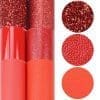 Faux Leather : 6 Piece Red Series (FL18)