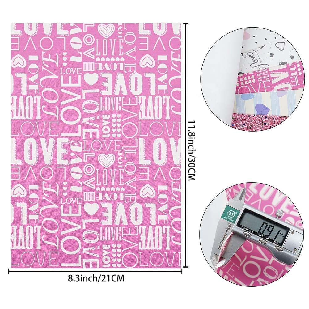 6pc Romantic Series2 Faux Leather : 6 Piece Romantic Series (FL11)