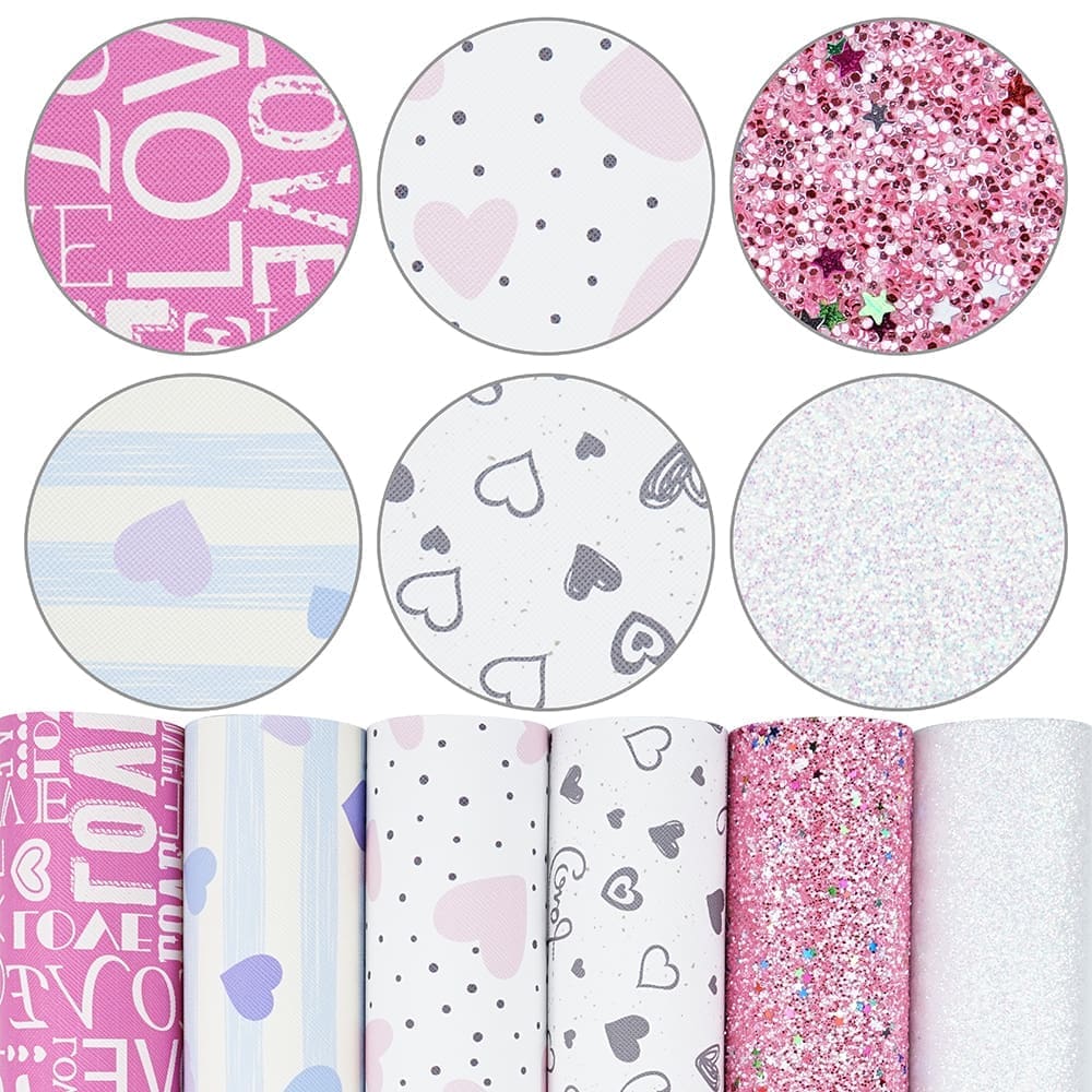 6pc Romantic Series4 Faux Leather : 6 Piece Romantic Series (FL11)