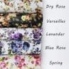 Faux Leather : 7 Piece Oh So Pretty Roses Series (FL27)
