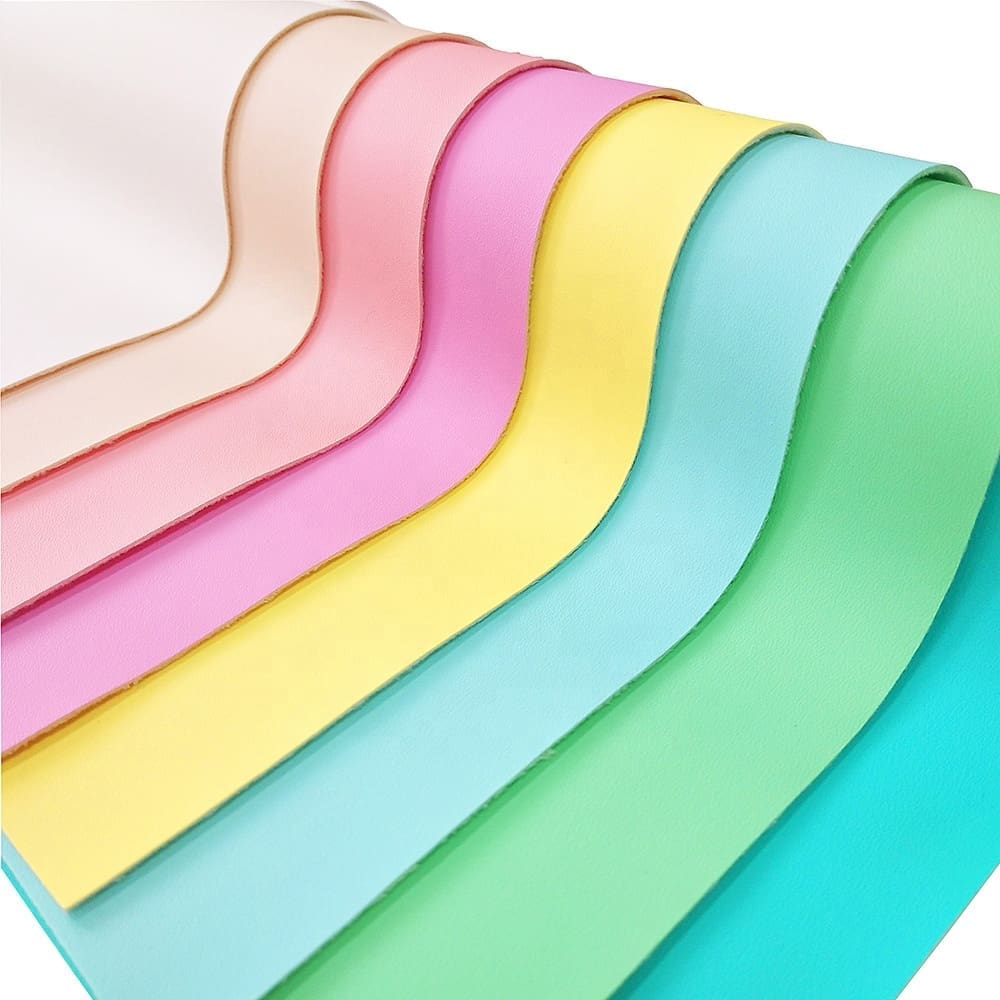 Faux Leather : 8 Piece Candy Floss Pastel Series (FL31)