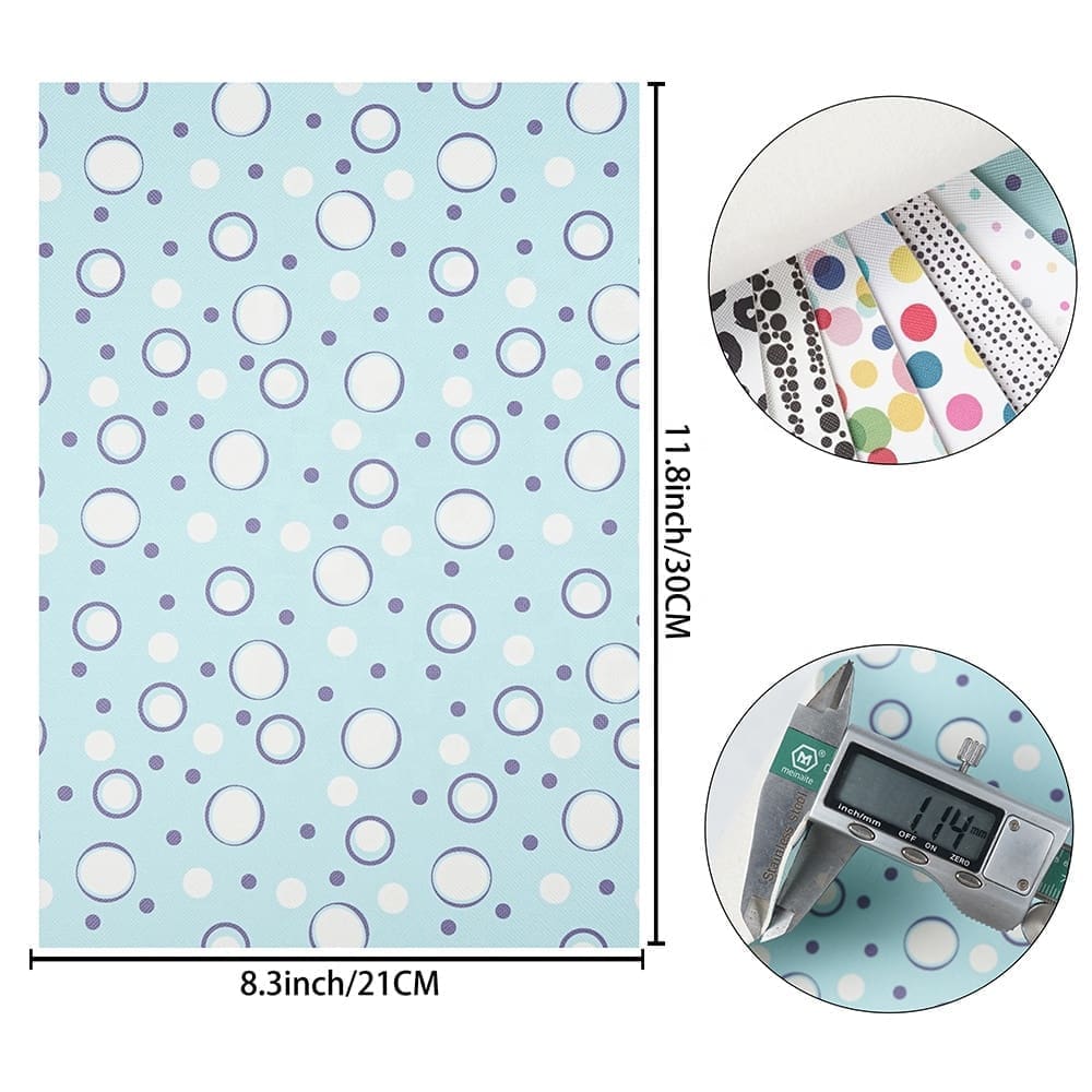 8 Piece Lets Go Spots Deluxe3 Faux Leather : 8 Piece Lets Go Spots Deluxe (FL29)