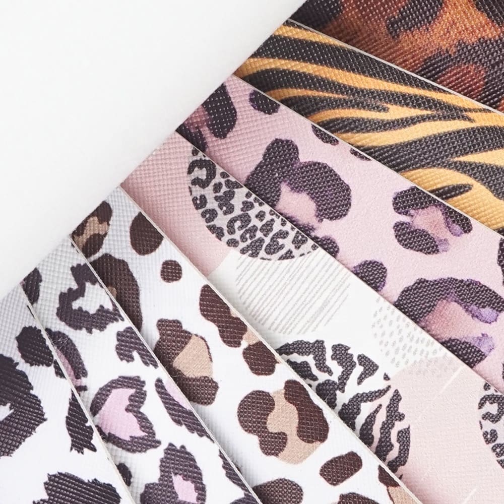 8pcs_Lepoardprint4 Faux Leather : 8 Piece Leopard Print Bonanza (FL3)