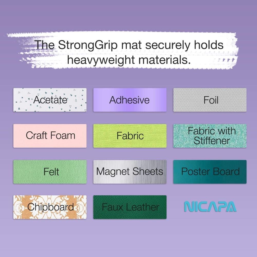 Vinyl Accessories : Nicapa Cutting Mats for Cameo
