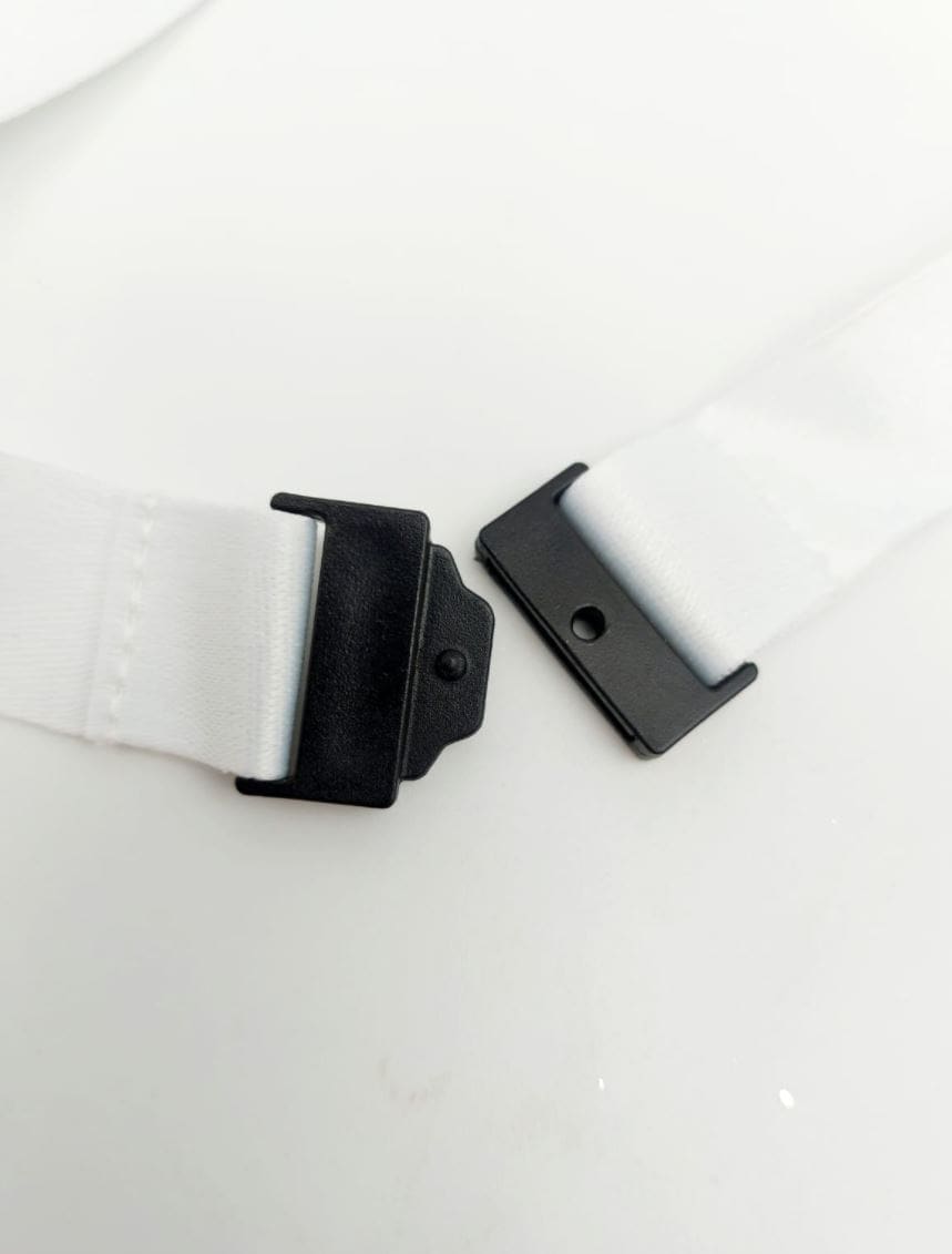 Sublimation Blanks : White Lanyards