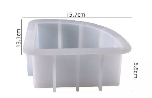 BookEndMoulds3c Epoxy & Resin : Curved Silicone Bookend Mould