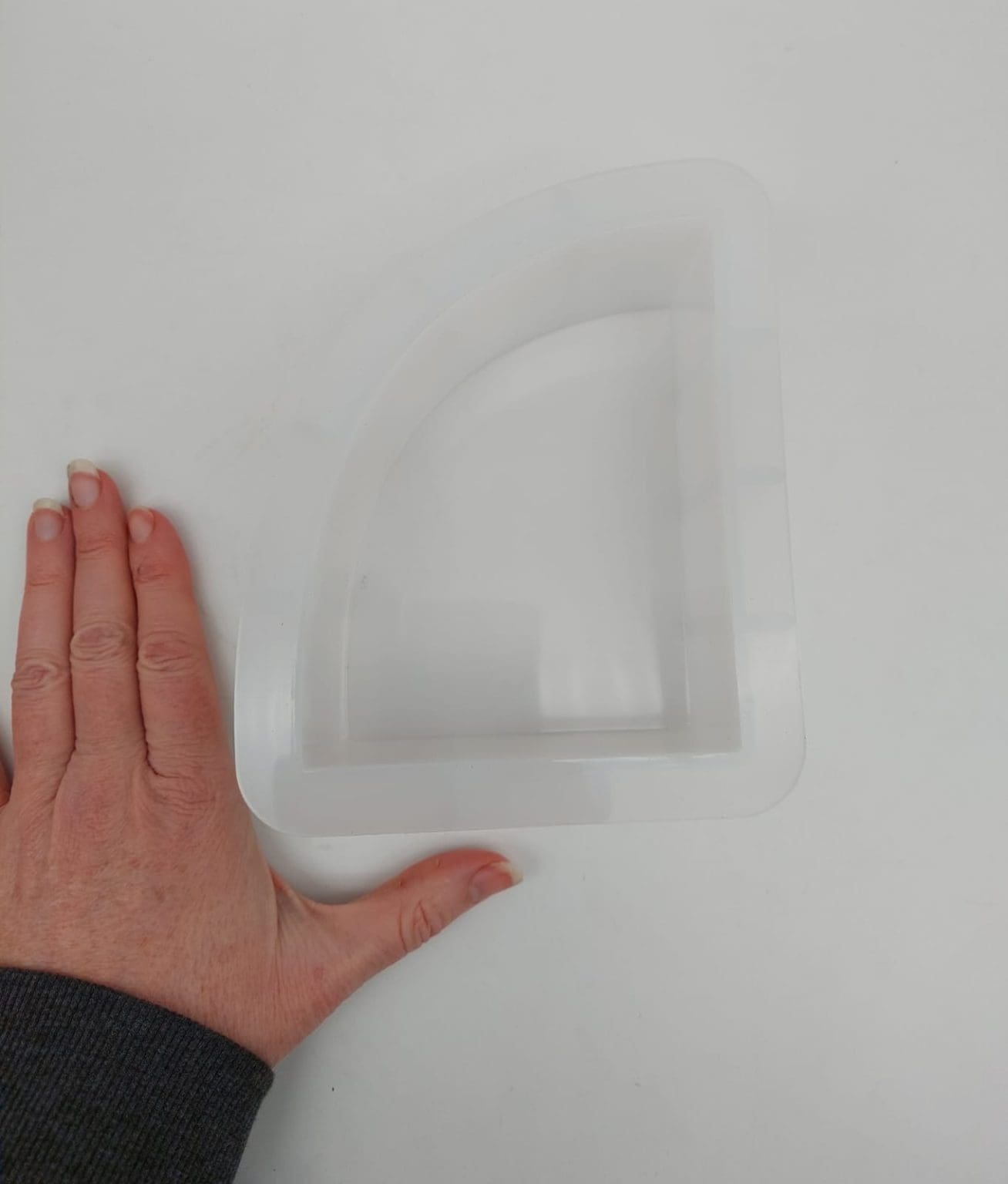 Bookmouldcurved Epoxy & Resin : Curved Silicone Bookend Mould