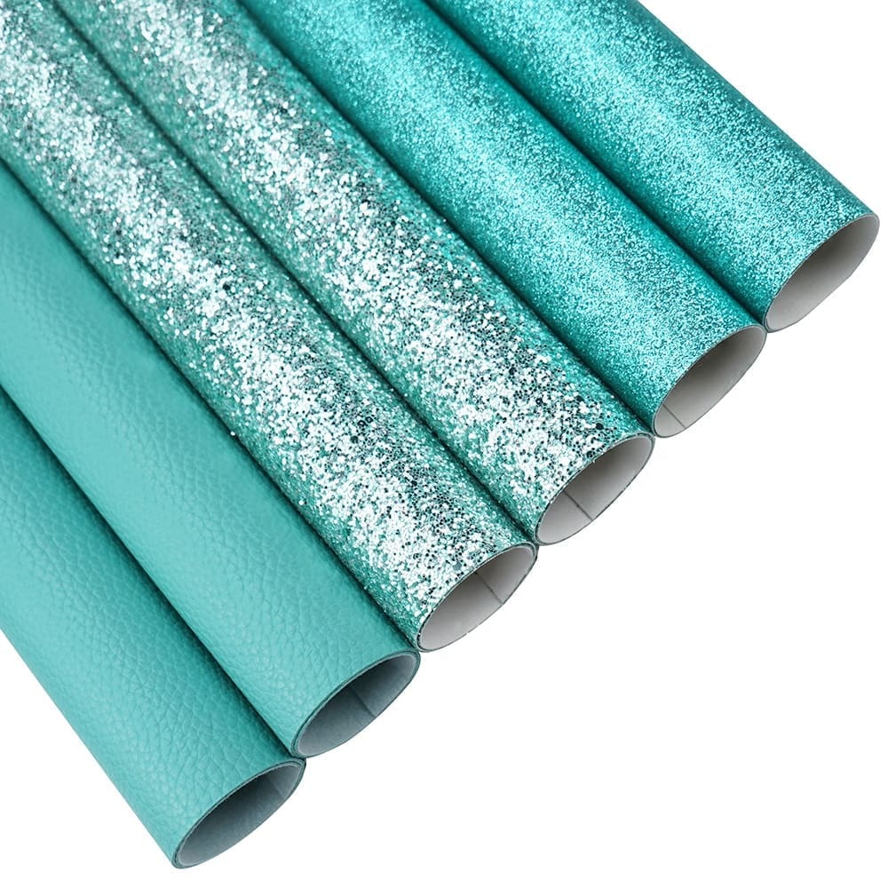 FL50_e Faux Leather : 6 Piece Turquoise Deluxe (FL50)