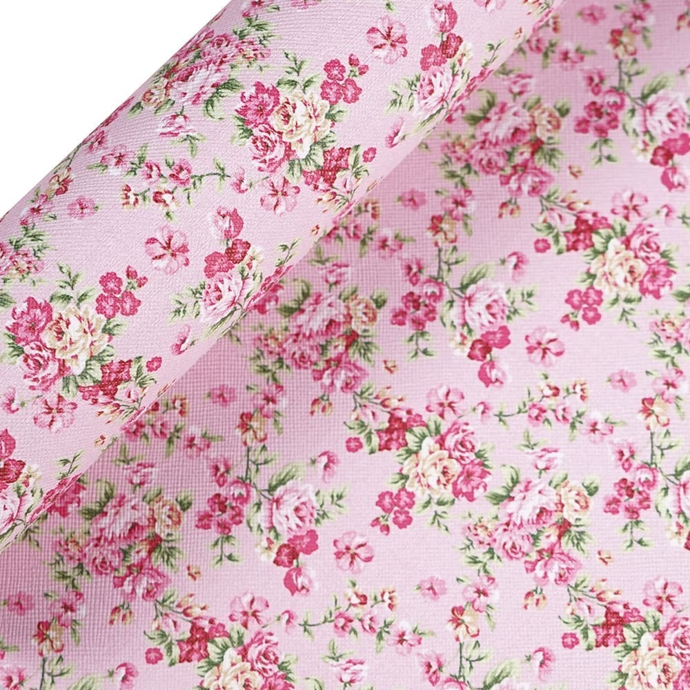 FL54_g Faux Leather : 8 Piece Pretty Floral Range (FL54)