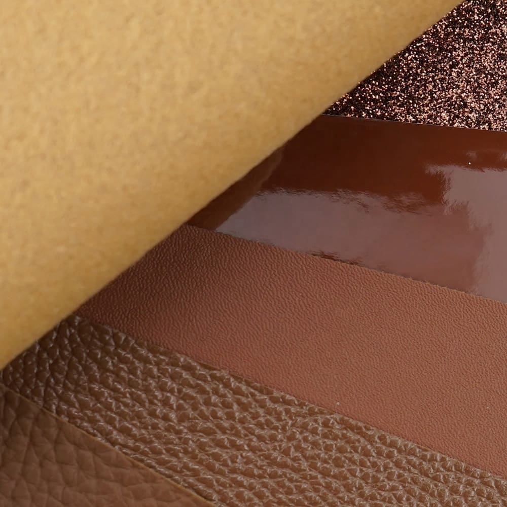 Faux Leather : 6 Piece Coffee Tone Range (FL55)