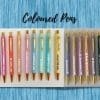 Binder Accessories : Hexagonal Coloured Pens END OF RANGE