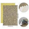 FL57_b Faux Leather : 8 Piece Yellow Butterfly & Daisy Deluxe Mix (FL57)