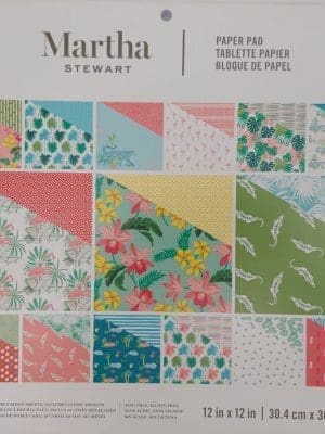 Printed Cardstock Books : Martha Stewart Jungle Theme