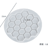 BeeHoneycombCosterSet3 Resin & Epoxy : Bee Honeycomb Silicone Coaster Set