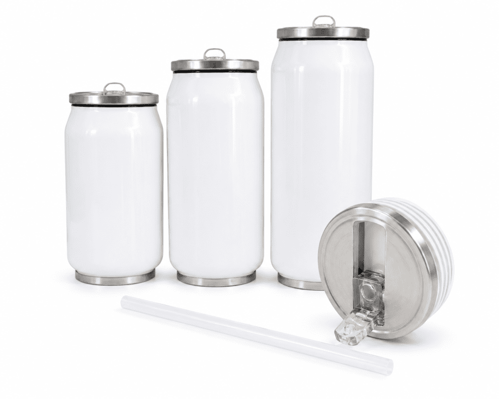 Cola Lid Sublimation Blanks : Cola Can Tumbler (280ml, 380ml & 450ml)