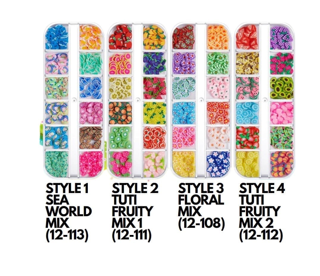 12Grid_cHART Resin Supplies : Polymer Clay Slices