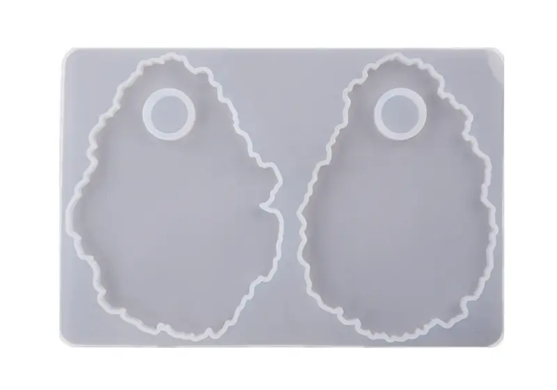 Irregular Silicone Mould Nails5 Resin & Epoxy : Irregular silicone mould to show case finger nails or use as a makeup mixing palette