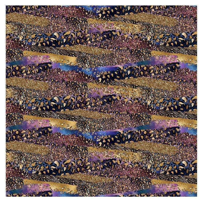 1 Sublimation Blanks : Infusible Ink Transfer Sheets : (1) Leopard Deluxe