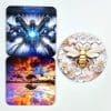 MDF Coasters2 Laser Sublimation Blanks : Super Glossy 3mm Single Sided COASTERS Sublimation MDF (House, Apple, Circle, Square Sharp, Square Rounded, Heart)