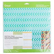 2002691 : Cricut Washi Sheet Designer 12X12'' 5Sheets (Maker / Explore)