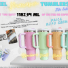 40ozMacaronNewAll Sublimation Blanks : 40oz Macaron Tumblers (Stanley Dupe)