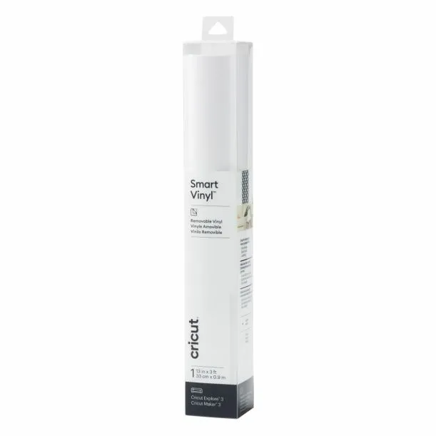2008647 - Cricut Smart Vinyl Removable 33X91Cm 1 Sheet (White)