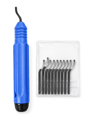 Arts & Crafts : Deburring Tool Set (with 11 replacement blades)