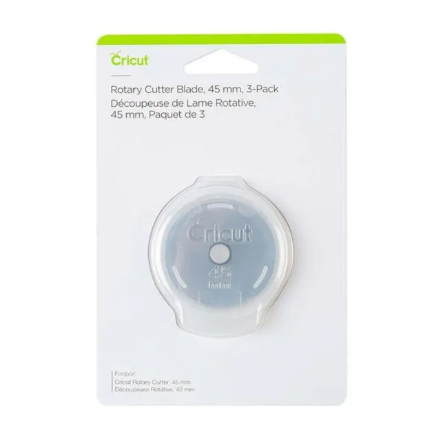 2005023 - Cricut 45 mm Rotary Blade Refill  3 Replacement Blades