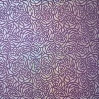 2006957 : Cricut Premium Vinyl Holo Rose Bubbles Silver Huckleberry (Maker / Explore)