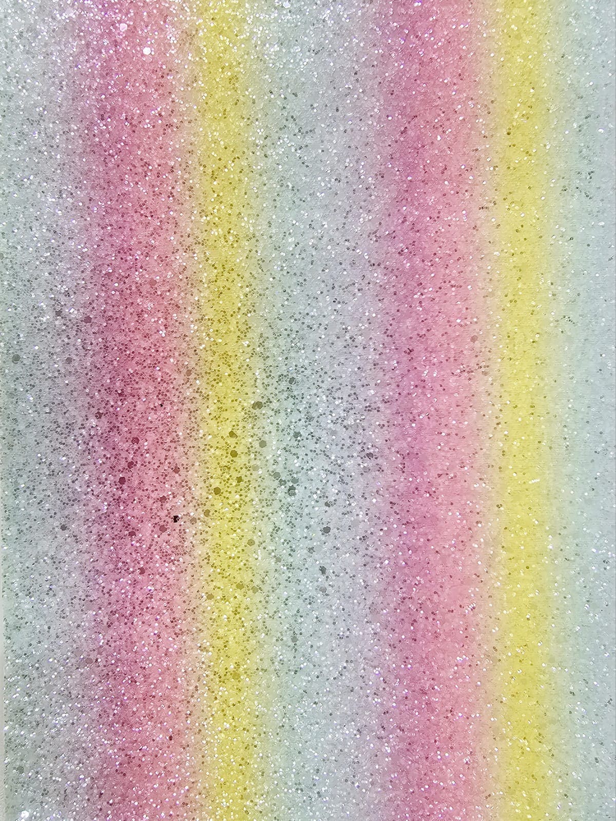 Candy Floss Rainbow CFR Faux Leather : 1 Piece Candy Floss Rainbow (CFR)