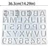Resin & Epoxy : Alpha Diamond Keychain Silicone Mould
